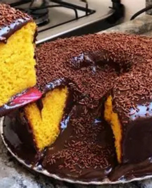 Bolo de Cenoura